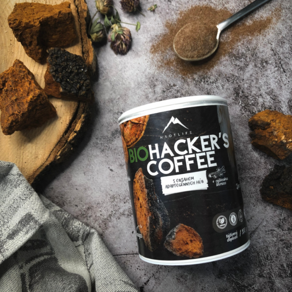 Káva s Reishi, Chagou a Hericium - Biohacker´s coffee 100g - Image 2