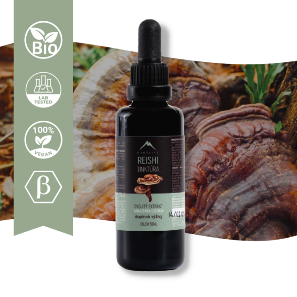 Reishi s najlepšou vstrebateľnosťou – BIO tinktúra Hrotlife 50ml