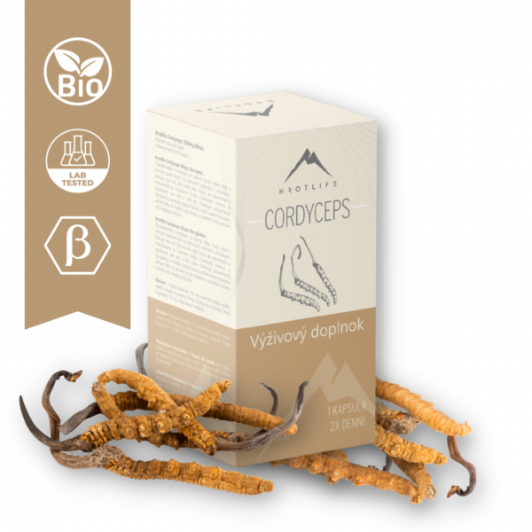 Cordyceps BIO Hrotlife 60 kapsúl – Žezlovka čínska