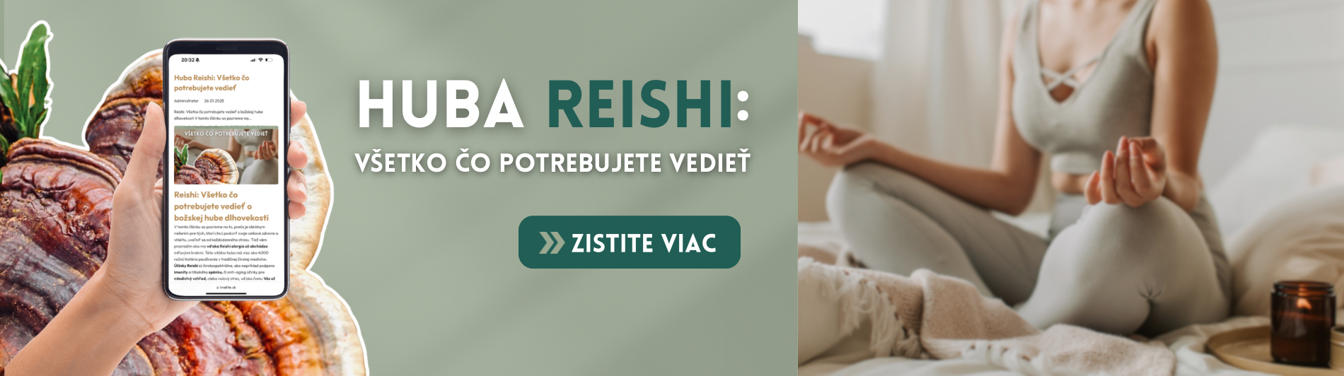 Huba Reishi: Všetko čo potrebujete vedieť